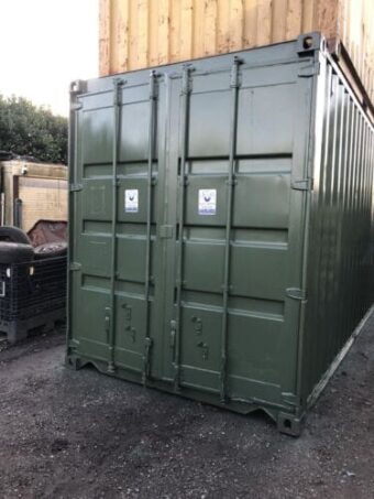 40 x 8 Hi Cube Versandcontainer