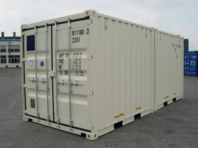 DuoCon Einweg (10′ +10′) Stahl-Seecontainer – Bild 3