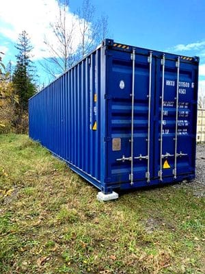 Neuer 40-Fuß High Cube Versandcontainer