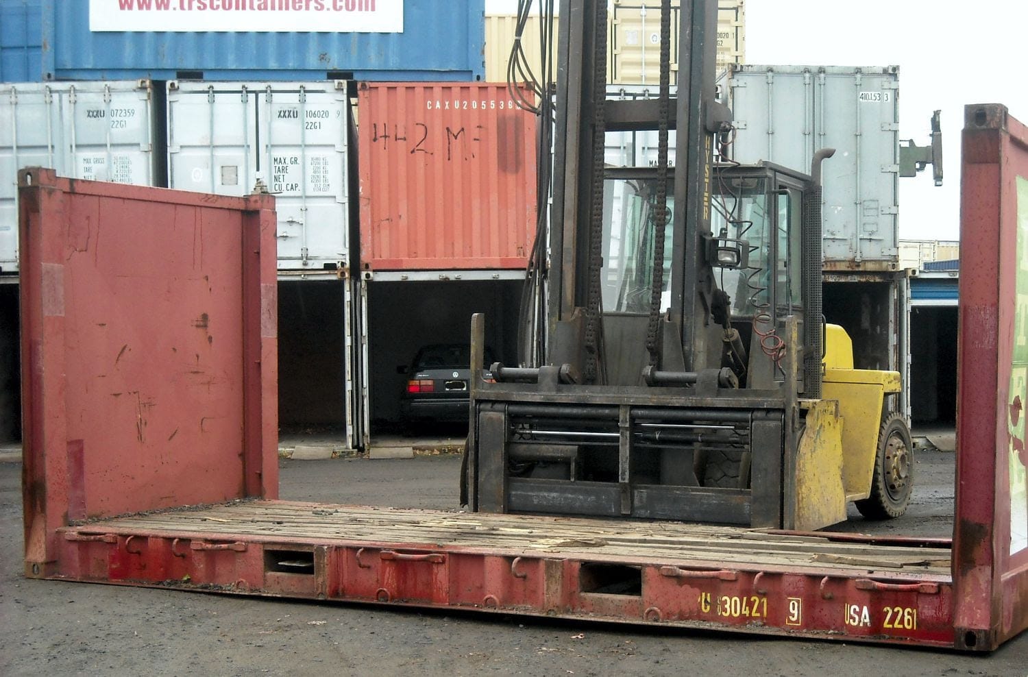 Zusammenklappbare Flachregale 20 Fuß – Bild 6