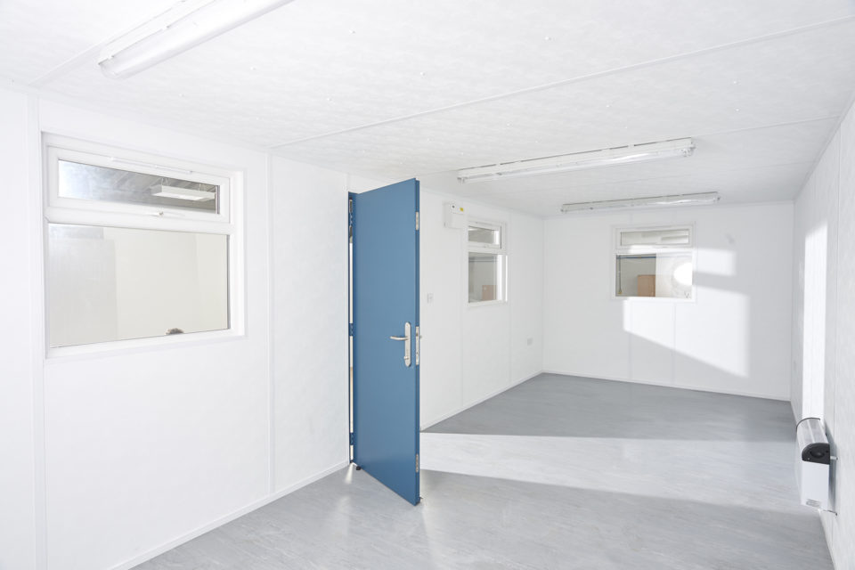 32 Fuß x 10 Fuß Jackleg Plastisol Bürokabine