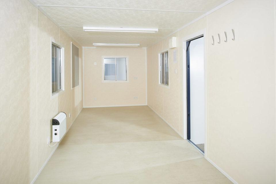 24Ft x 9Ft Stahl-Anti-Vandal Bürokabine