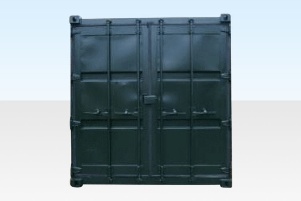 Gebrauchter 10Ft Cut Down Container  Dieser gebrauchte 10ft x 8ft Cut Down Ve