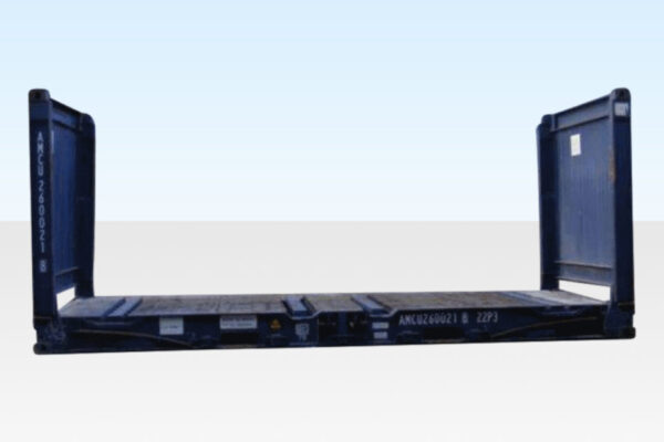 20ft X 8ft Gebrauchte Flat Rack Versandcontainer