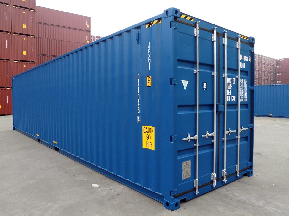 40ft High Cube Container – Einmalige Fahrt (9 Fuß 6″ hoch) – Bild 6