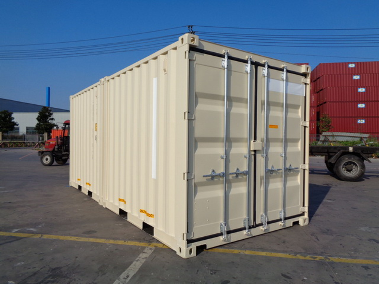 DuoCon One-Tripper (10′ + 10′) Stahl-Seecontainer