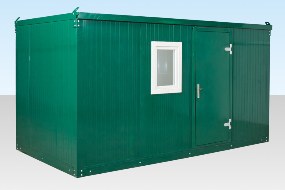 3,3 m x 2,3 m großes Büro im Flachbau – Bild 2