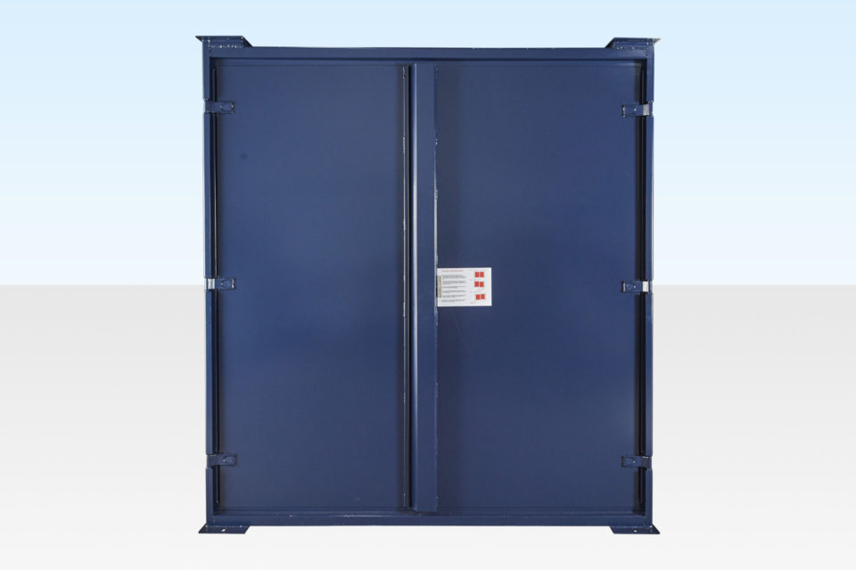 12Ft x 8Ft Stahl Lagercontainer (geeignet zum Stapeln)