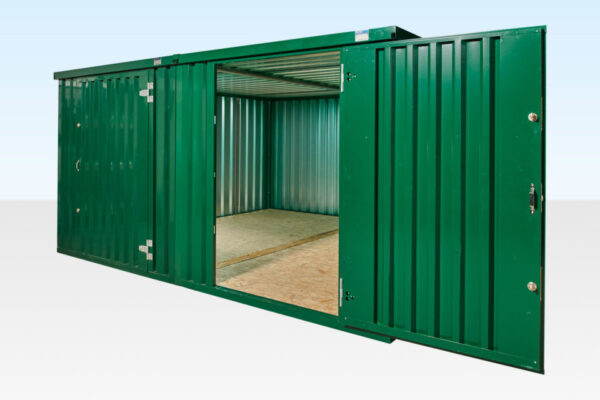 3M X 4,2M Flat Pack Lagercontainer (Pulverbeschichtet)