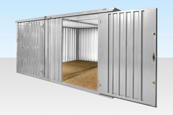 4M X 4.2M Seitlich Verbundene Flat Pack Container Bundle (Verzinkt)
