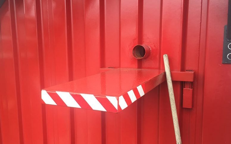 Mobiler Container für Schulungen in engen Räumen – Bild 12