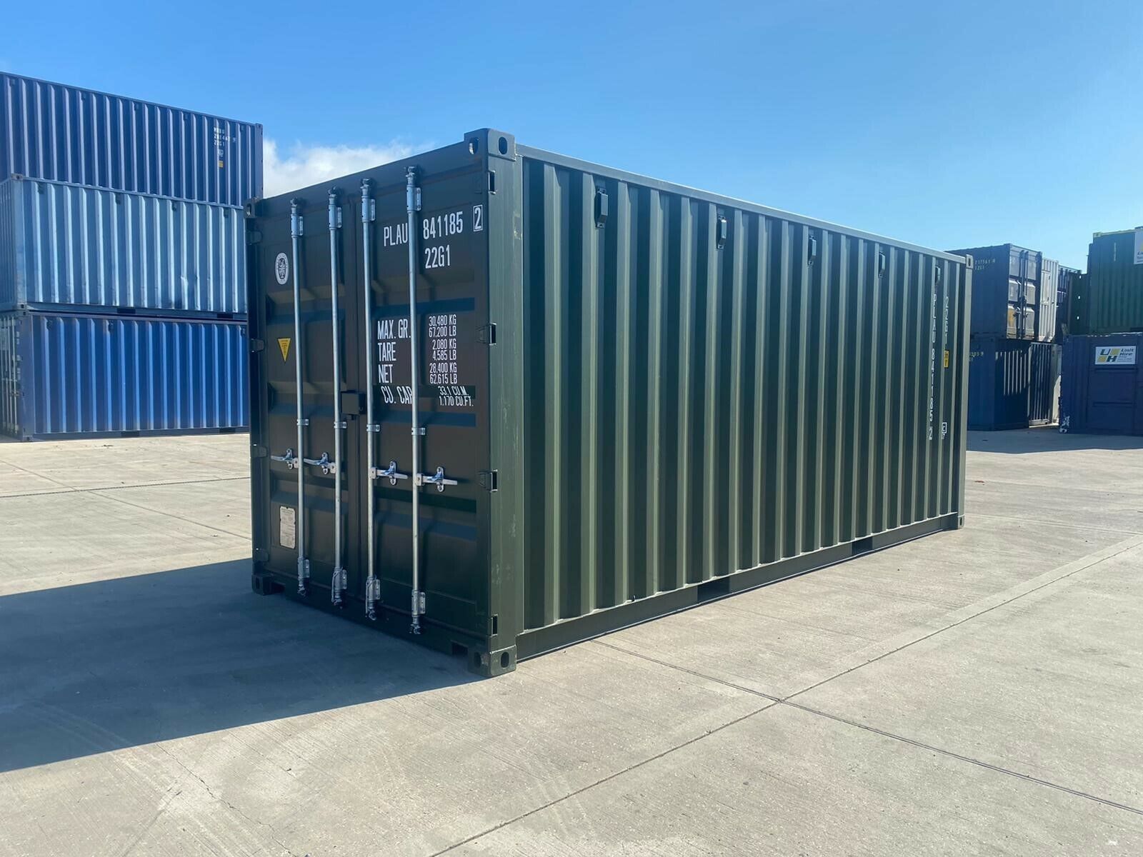 Neue 20-Fuß One Trip Versandcontainer