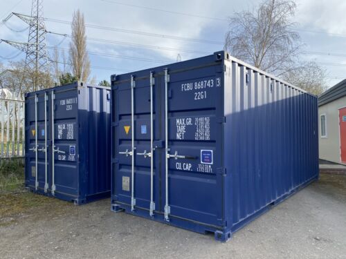 20-Fuß One Trip Versandcontainer – Lagercontainer, Sichere Baustellenkabine