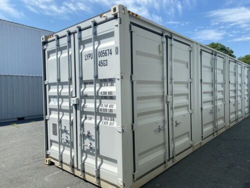 40-Fuß High Cube Neuer Versandcontainer mit Offener Seite One Trip