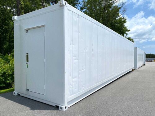 40-Fuß High Cube Isolierter Versandcontainer mit 5-Tonnen HVAC-Einheit – Bild 2