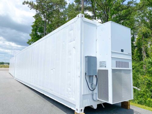 40-Fuß High Cube Isolierter Versandcontainer mit 5-Tonnen HVAC-Einheit