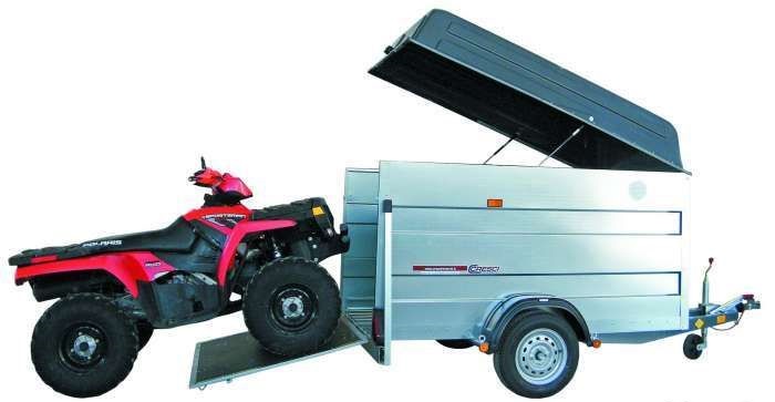 Cresci PT6F – Koffer Anhänger 750 kg