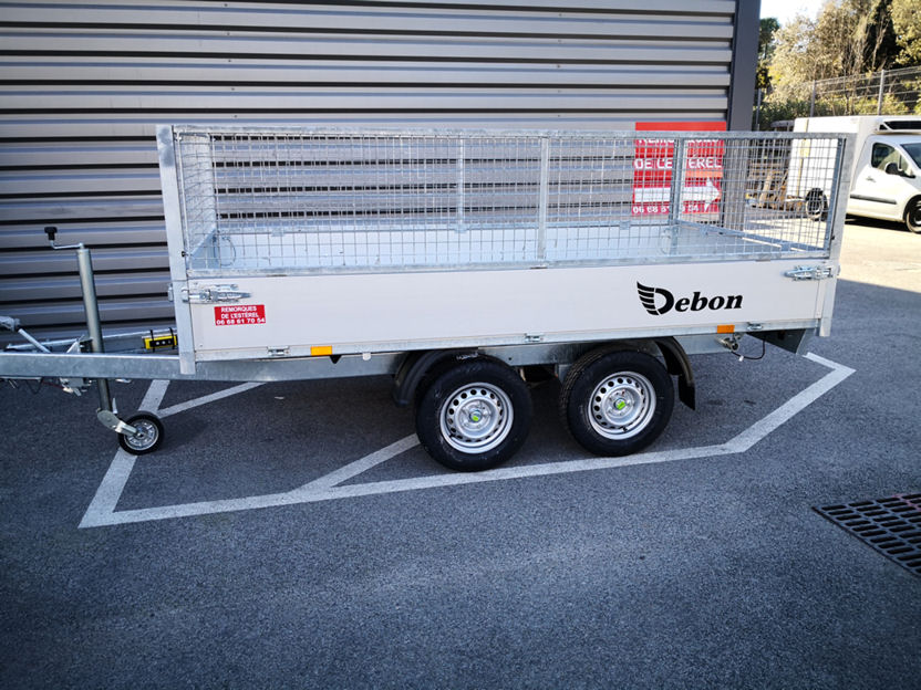 Debon PW 1.2 – Hydraulischer Kippanhänger ZGG 2000 kg