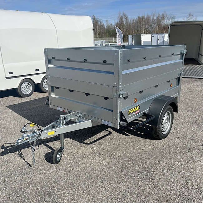 GO 201 Kippanhänger Franc – 194x128x45 cm, Aufsätze 40 cm, ZGG 750 kg