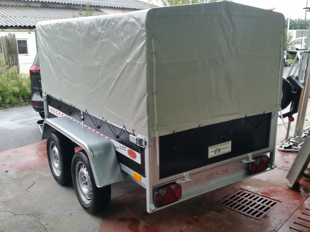 Boro Niewiadow BOK725D Anhänger – Neu, ZGG 750 kg