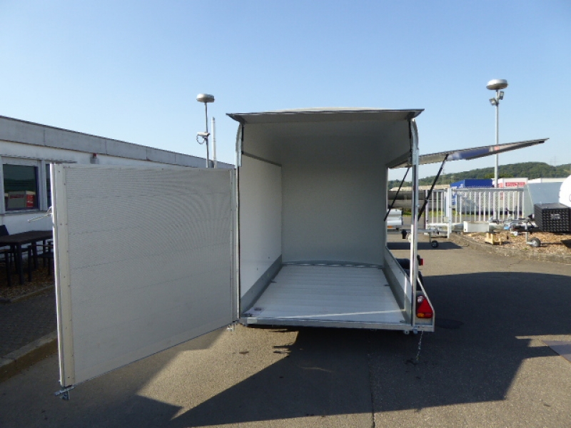 Debon C 500 Kofferanhänger – Sandwich + POLYBUG/-DACH, Verkaufsklappe, Pullmann2-Fahrwerk, 100 km/h – Bild 2