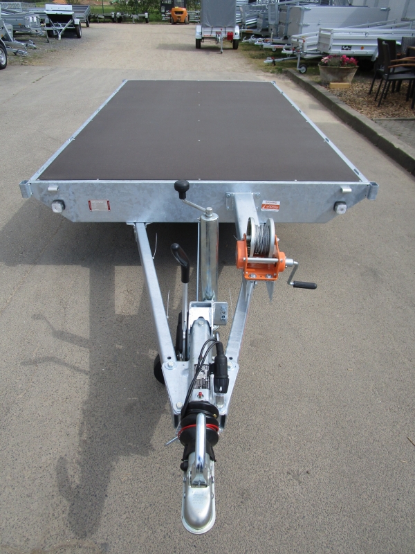 Eduard Hochlader Anhänger 3318 – Rampen + Winde 1,5 t AKTION