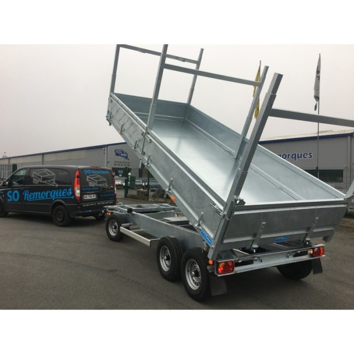 Neuer Hydraulischer Kippanhänger mit Rundvorderachse – Geliefert mit 2 Jahren Garantie – Bild 8