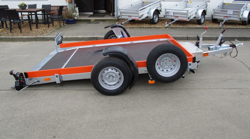 Vezeko Husky Motorradanhänger – 100 km/h, 1,3 t